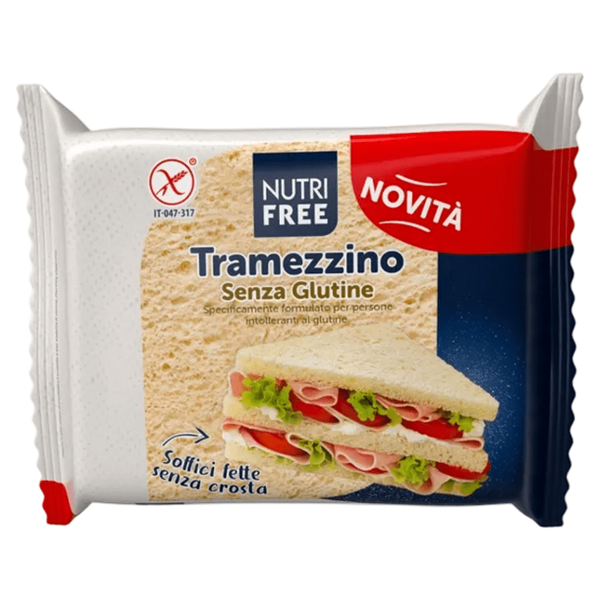 NUTRIFREE Tramezzino chlieb bez kôrky 160 g