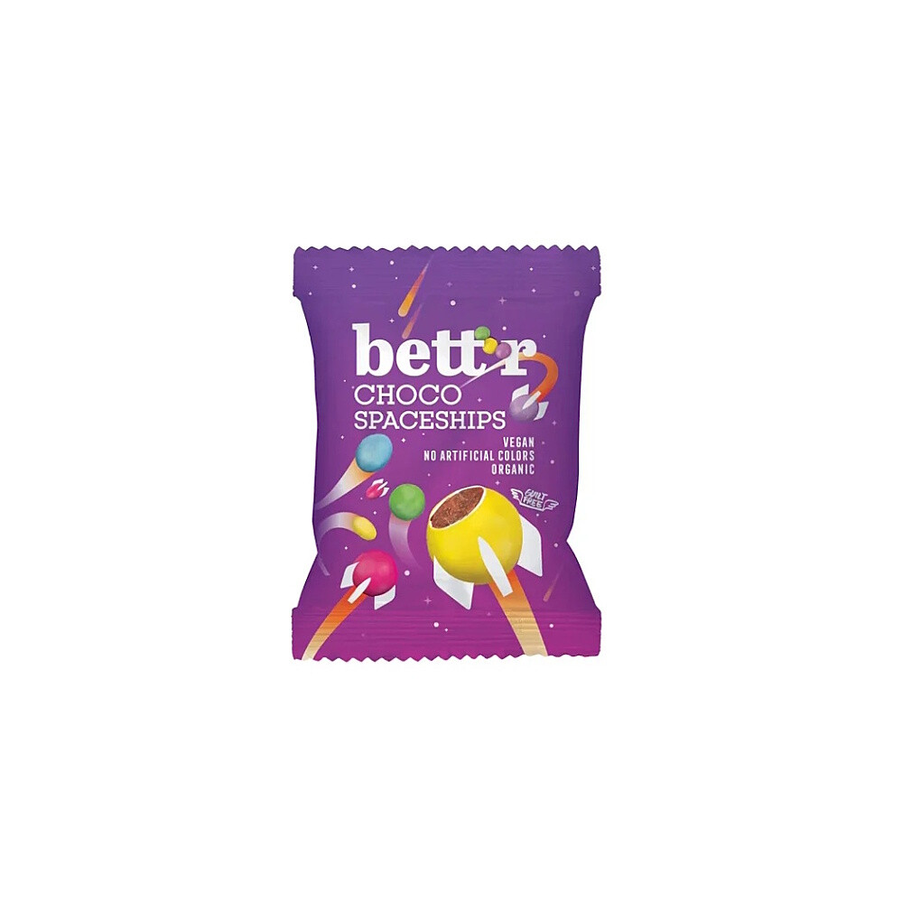 BETT'R Lentilky čokoládové BIO 70 g