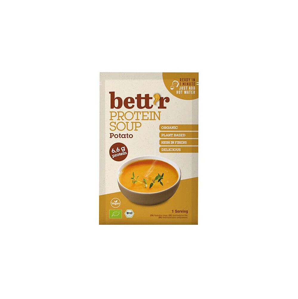 BETT'R Polievka instantná zemiaková proteínová BIO 30 g