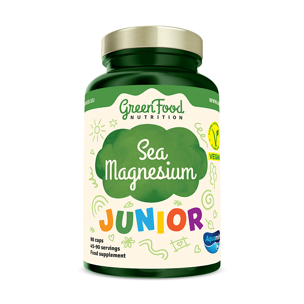 GREENFOOD NUTRITION Junior sea magnézium 90 kapsúl