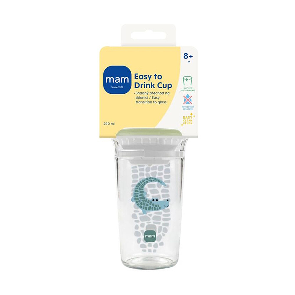 MAM Hrnček easy to drink hrnček 8+m zelený 290 ml