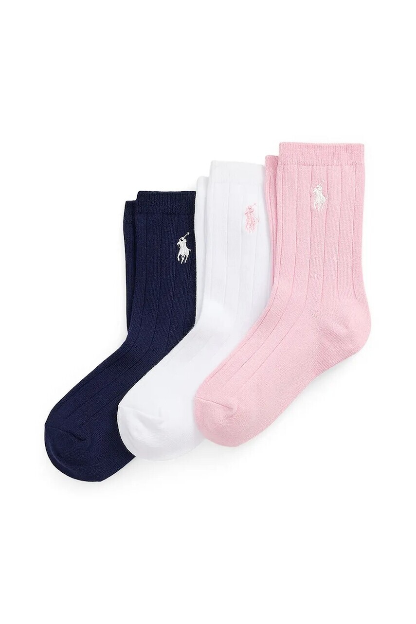 Polo Ralph Lauren Detské ponožky Polo Ralph Lauren 3-pak