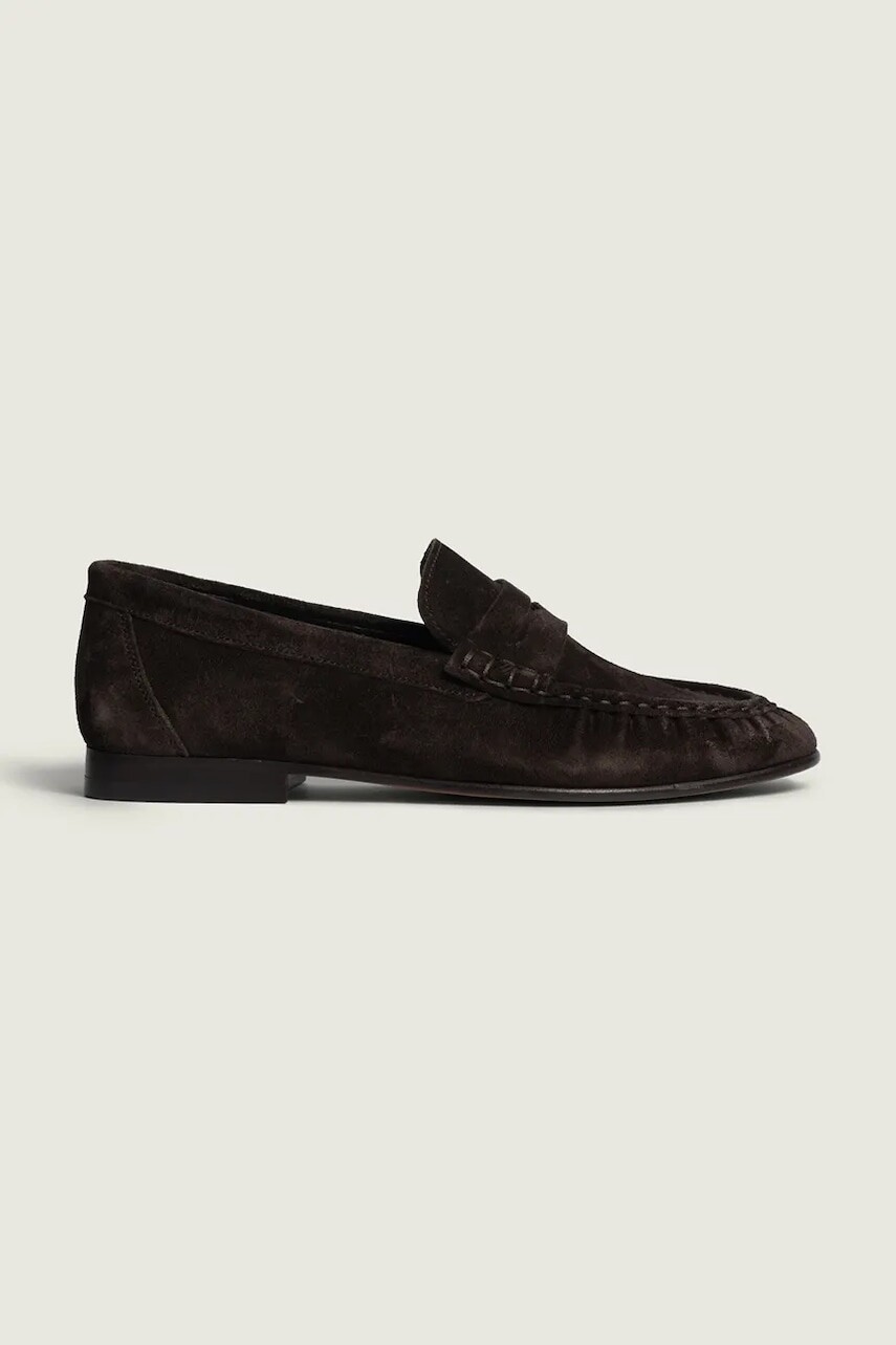 Posa mokasíny dámske semišové Penny Loafer