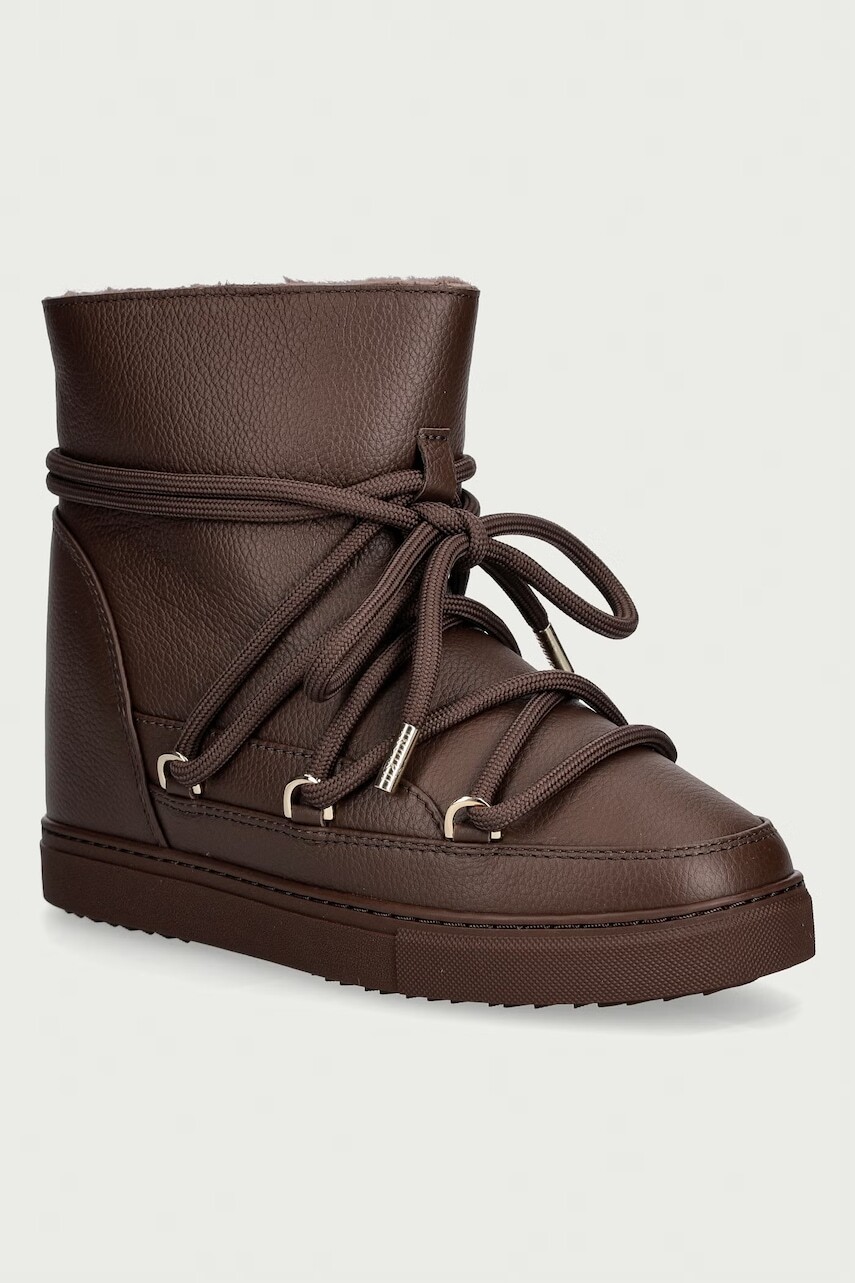 Inuikii Full Leather Wedge snehule dámske kožené