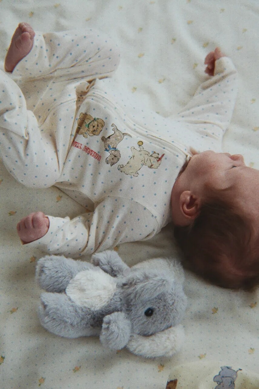 Konges Sløjd overal detský bavlnený GIO ZIP ONESIE GOTS
