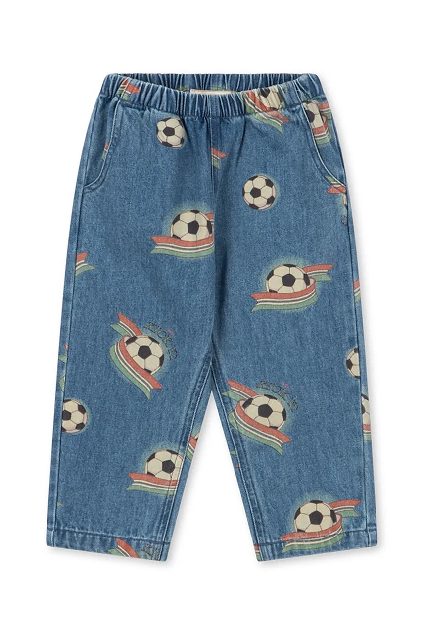 Konges Sløjd rifle straight detské MAGOT PANTS GOTS