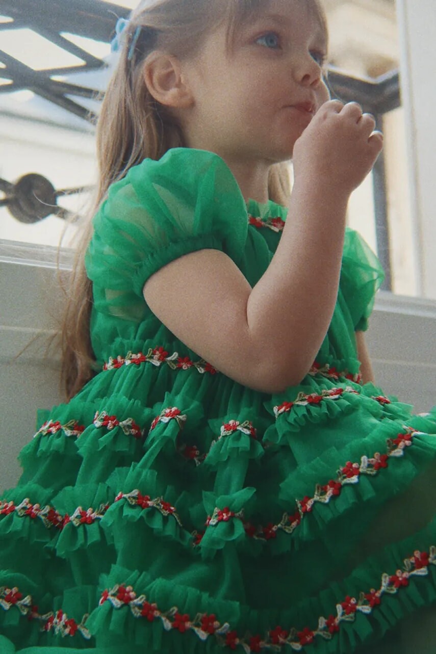 Konges Sløjd šaty babydoll JOELLE DRESS