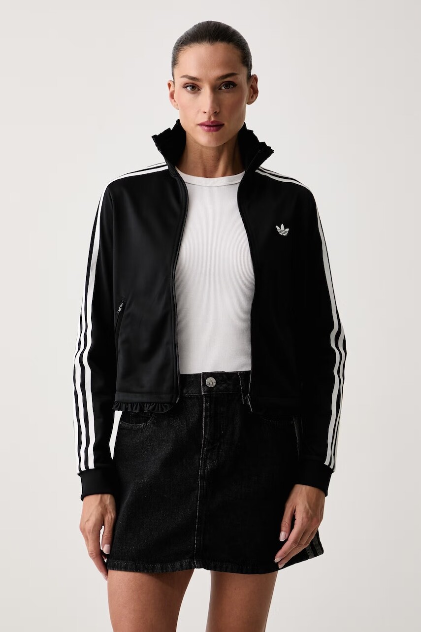 adidas Originals mikina na zips dámska Pleated Firebird