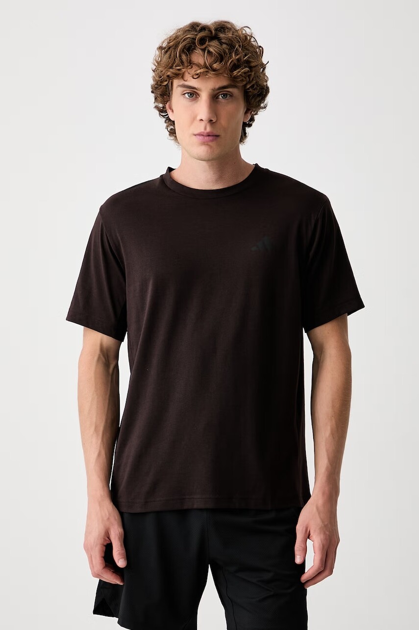 adidas Performance tréningové tričko pánske s bavlnou Essentials Feelready