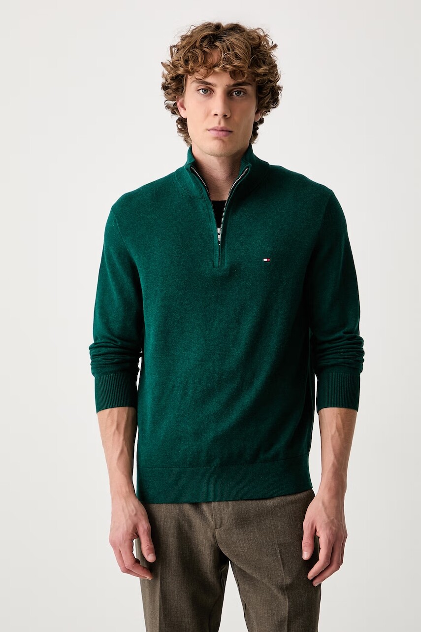Tommy Hilfiger sveter pánsky s prímesou kašmíru