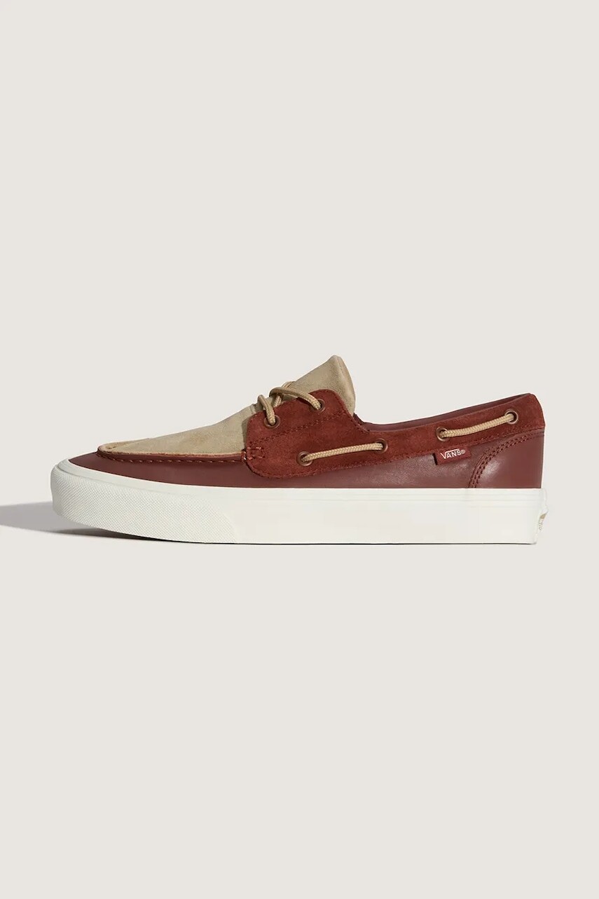 Vans 2-Eyelet Boat Shoe mokasíny kožené