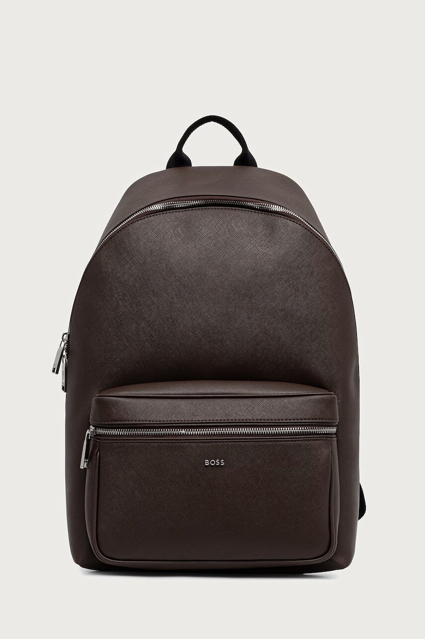 BOSS ruksak pánsky kožený Northon_Backpack