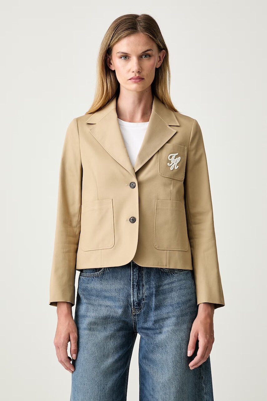 Tommy Hilfiger sako dámske bavlnené