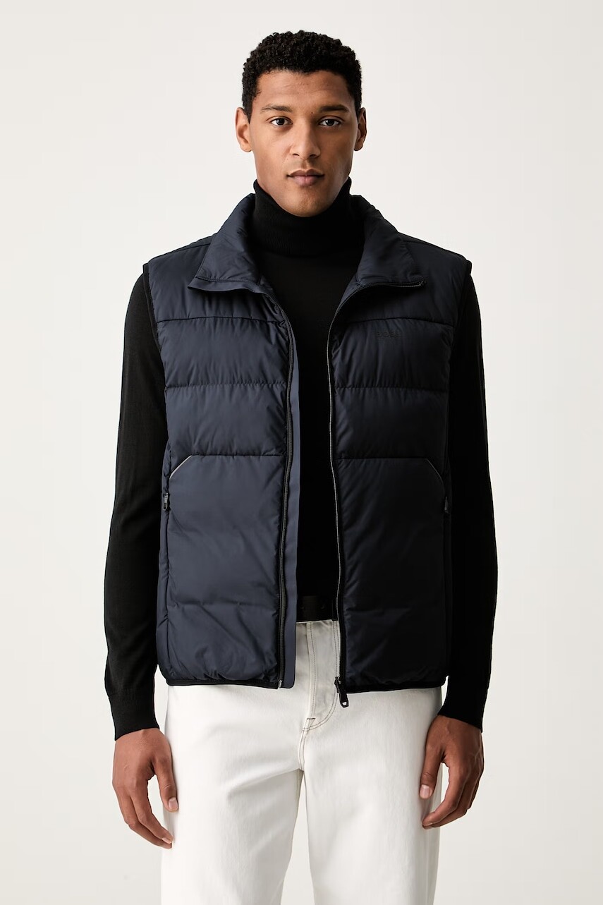 BOSS Green vesta pánska OW_Urbanex Puffer V
