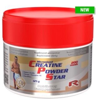 Creatine powder star