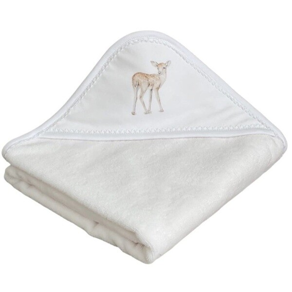 Bavlnená osuška pre novorodencov Cotton&Sweets Fawn 80x80 - Vanilla