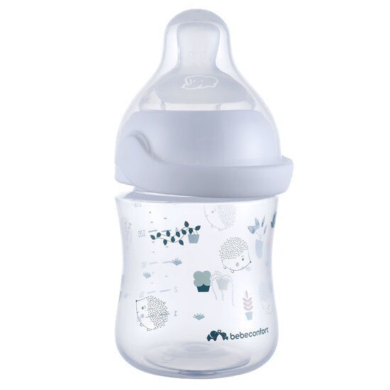 Bebeconfort dojčenská fľaša emotion physio 150ml (0-6m) white