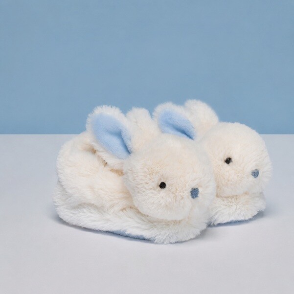 DouDou et Compagnie Lapin Bonbon Zajačik modrý capačky PM 0-6 m