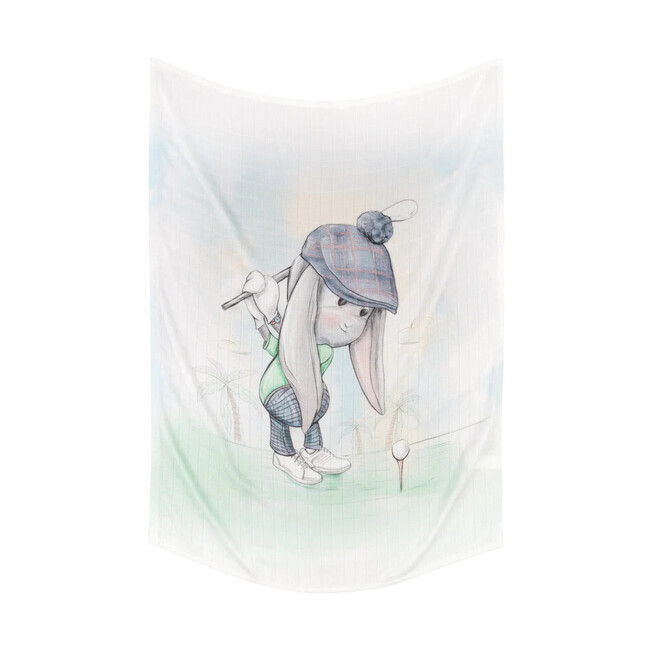 Effiki Bambusová swaddle prikrývka 70x100 golfista