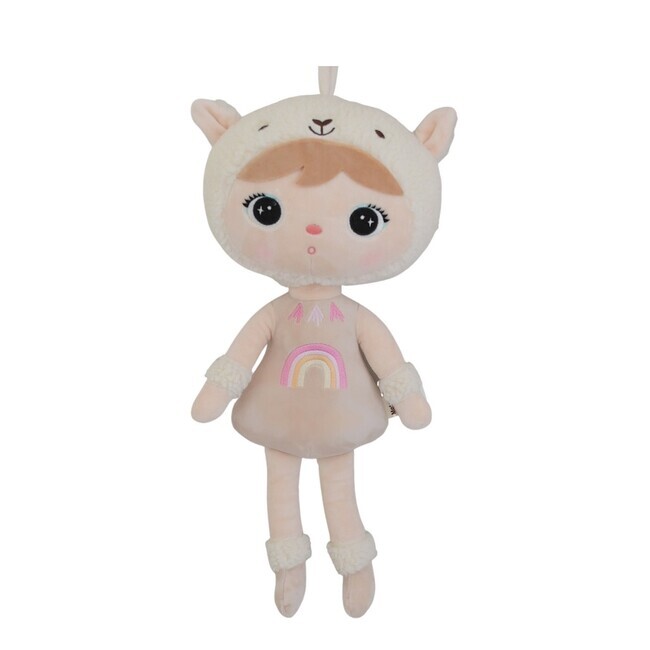 Metoo bábika lama 48 cm - Béžová