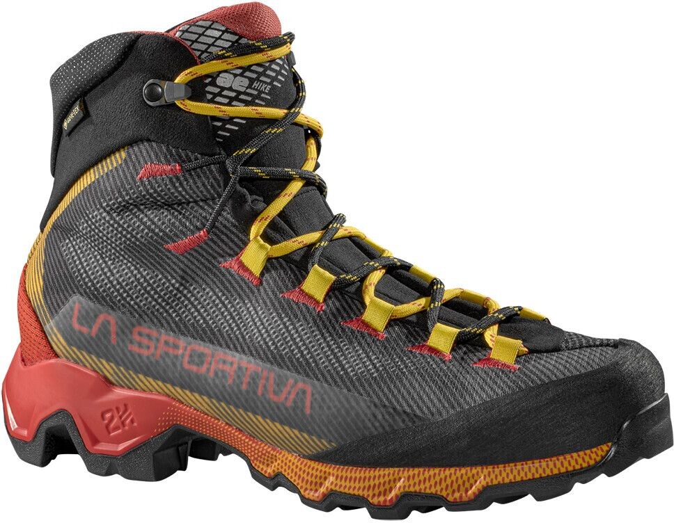 La Sportiva Aequilibrium Hike GTX Carbon/Yellow Veľkosť: 40,5