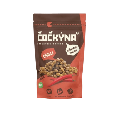 COUNTRY LIFE Šošovica smažená - chilli BIO 100 g