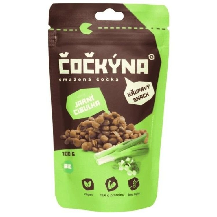 COUNTRY LIFE Šošovica smažená - jarná cibuľka BIO 100 g
