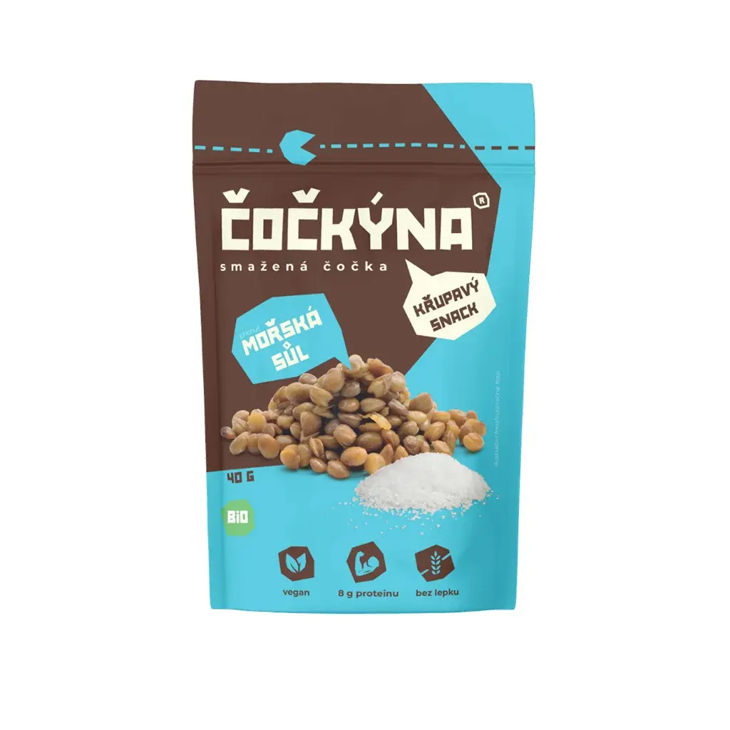 COUNTRY LIFE Šošovica smažená - morská soľ BIO 40 g