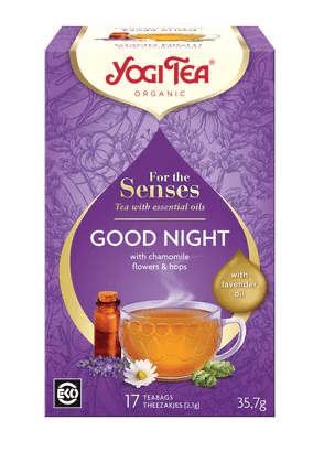 YOGI TEA Čaj Pre zmysly - Dobrú noc BIO 17 x 2.1 g