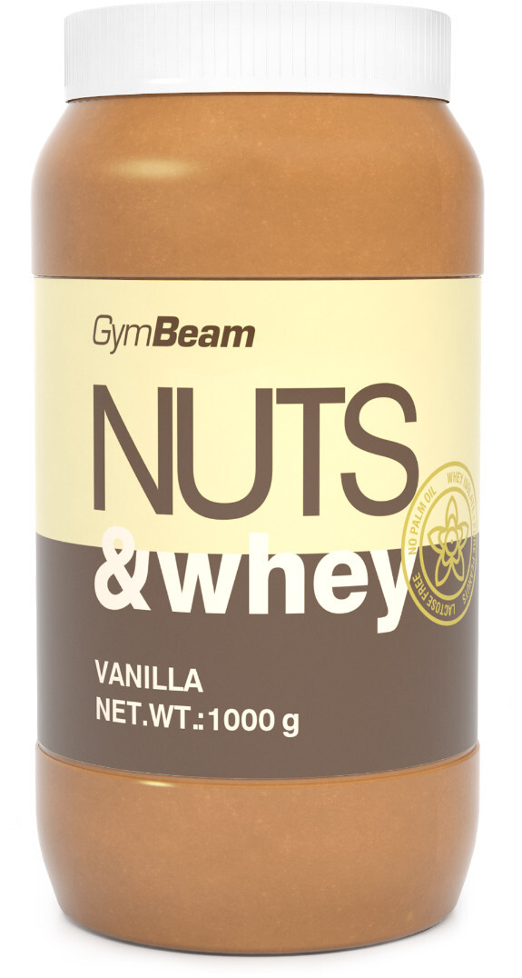 GYMBEAM Nuts & Whey Vanilka 1000 g