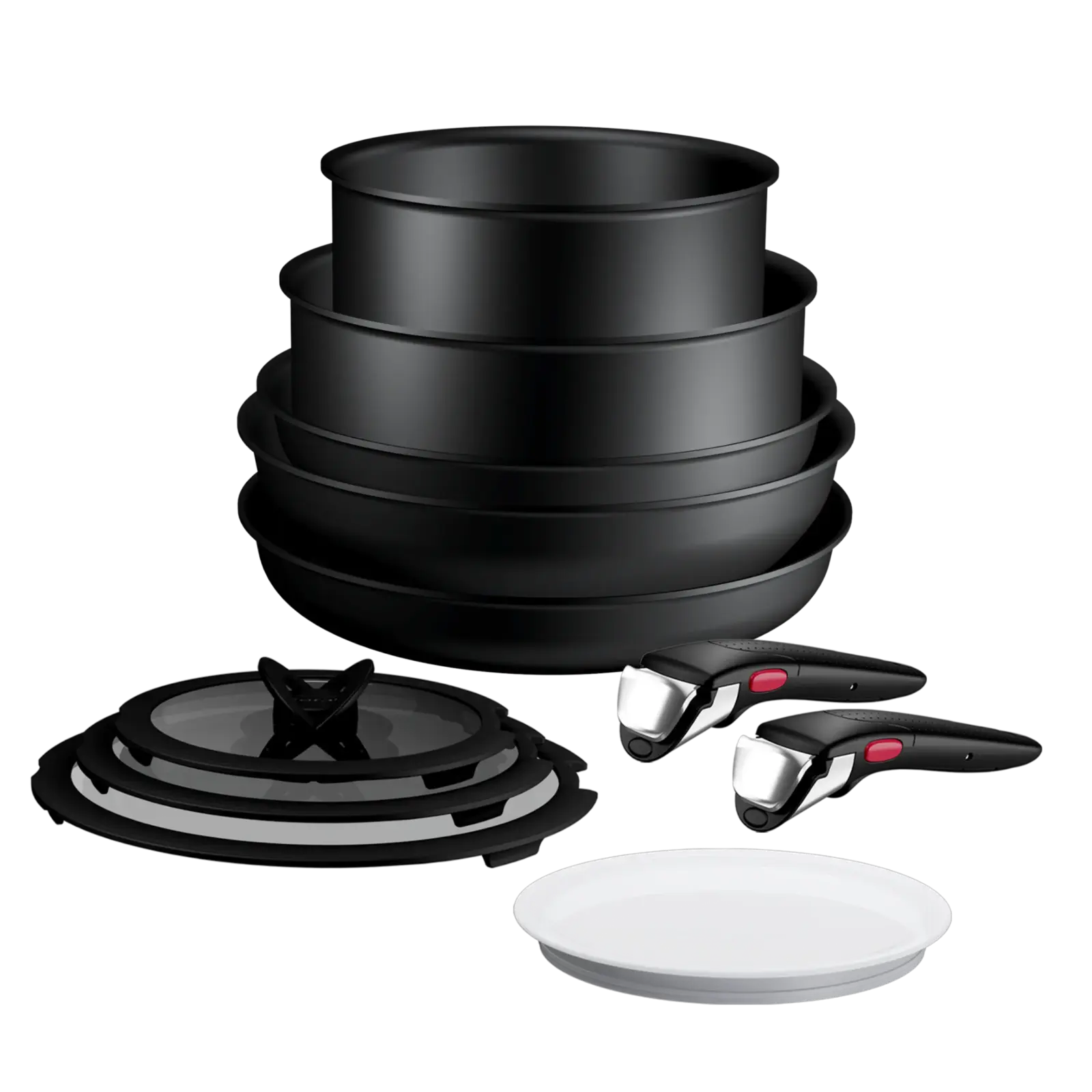 Súprava hrncov INGENIO EXCELLENCE FUSION, sada 11 ks, titán, Tefal