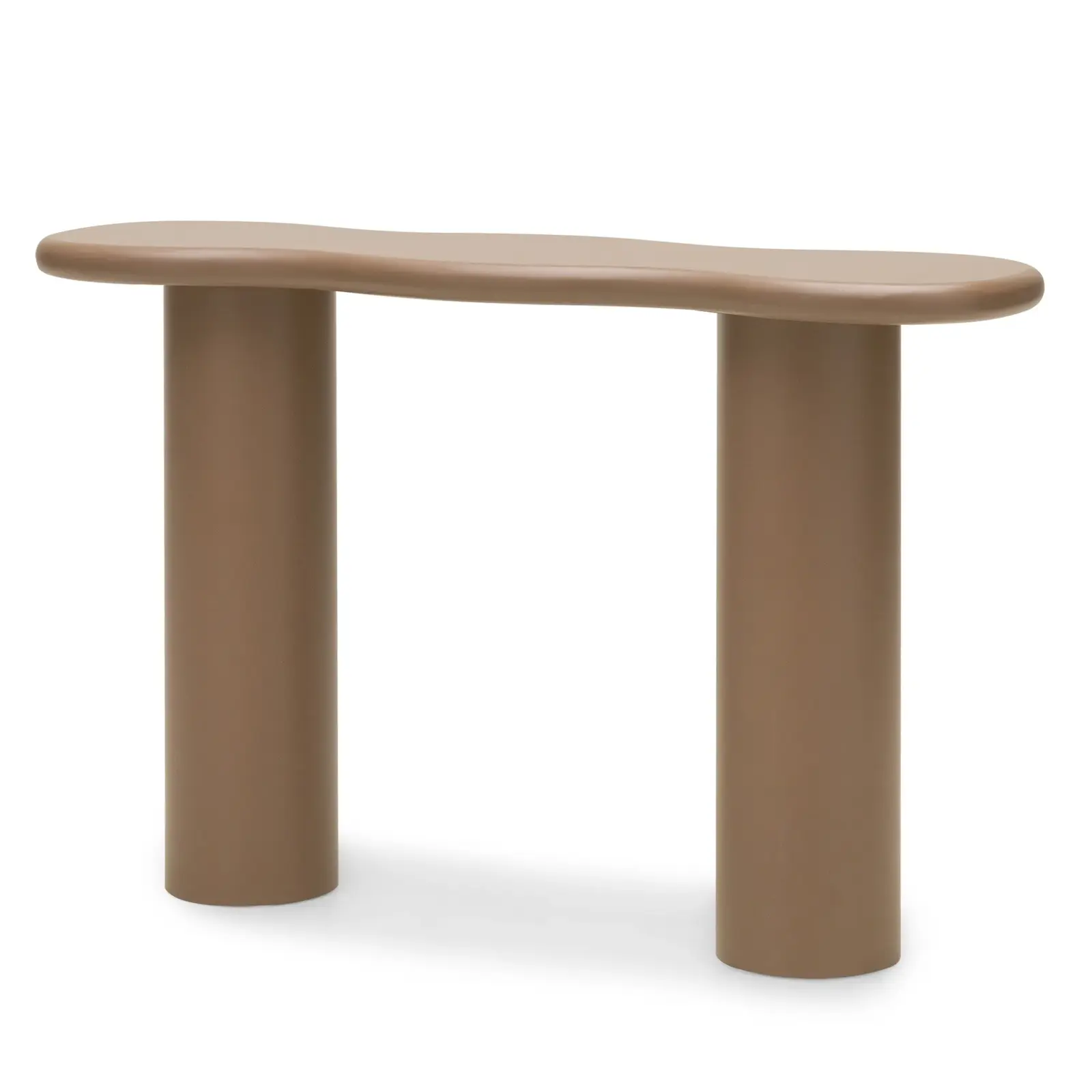 Konzolový stolek Vanity 120 cm světle hnědý