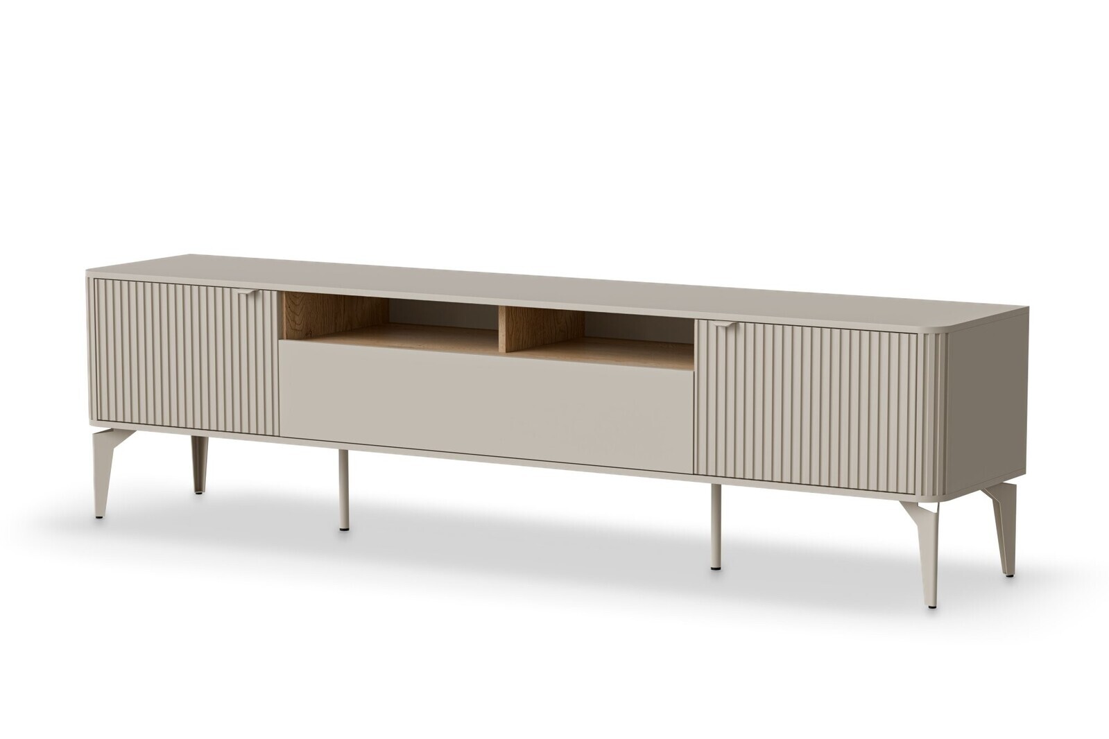 TV stolík BELUCI RTV-2 200 cm kašmír/dub cremona