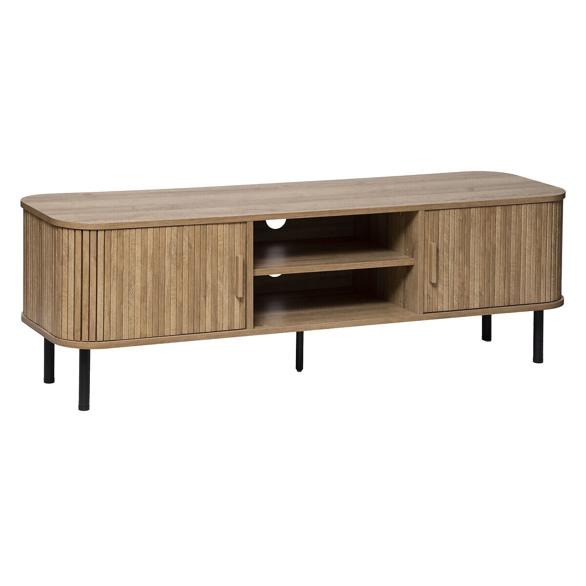 TV stolík Colva 2 140 cm hnedý