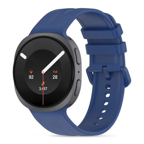 Tech-Protect Silicone Evo remienok na Samsung Galaxy Watch 8 / 9 / Classic (40 / 44 / 46mm), navy blue