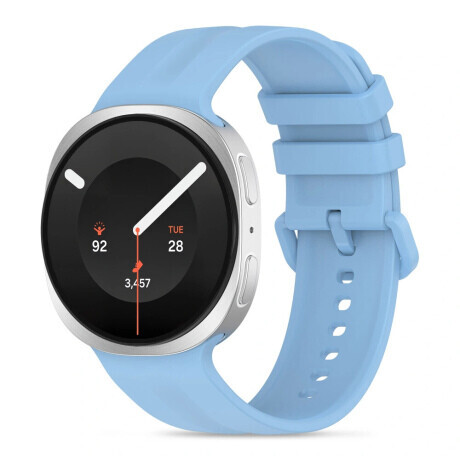 Tech-Protect Silicone Evo remienok na Samsung Galaxy Watch 8 / 9 / Classic (40 / 44 / 46mm), baby blue