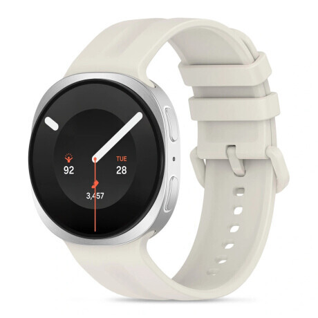 Tech-Protect Silicone Evo remienok na Samsung Galaxy Watch 8 / 9 / Classic (40 / 44 / 46mm), starlight