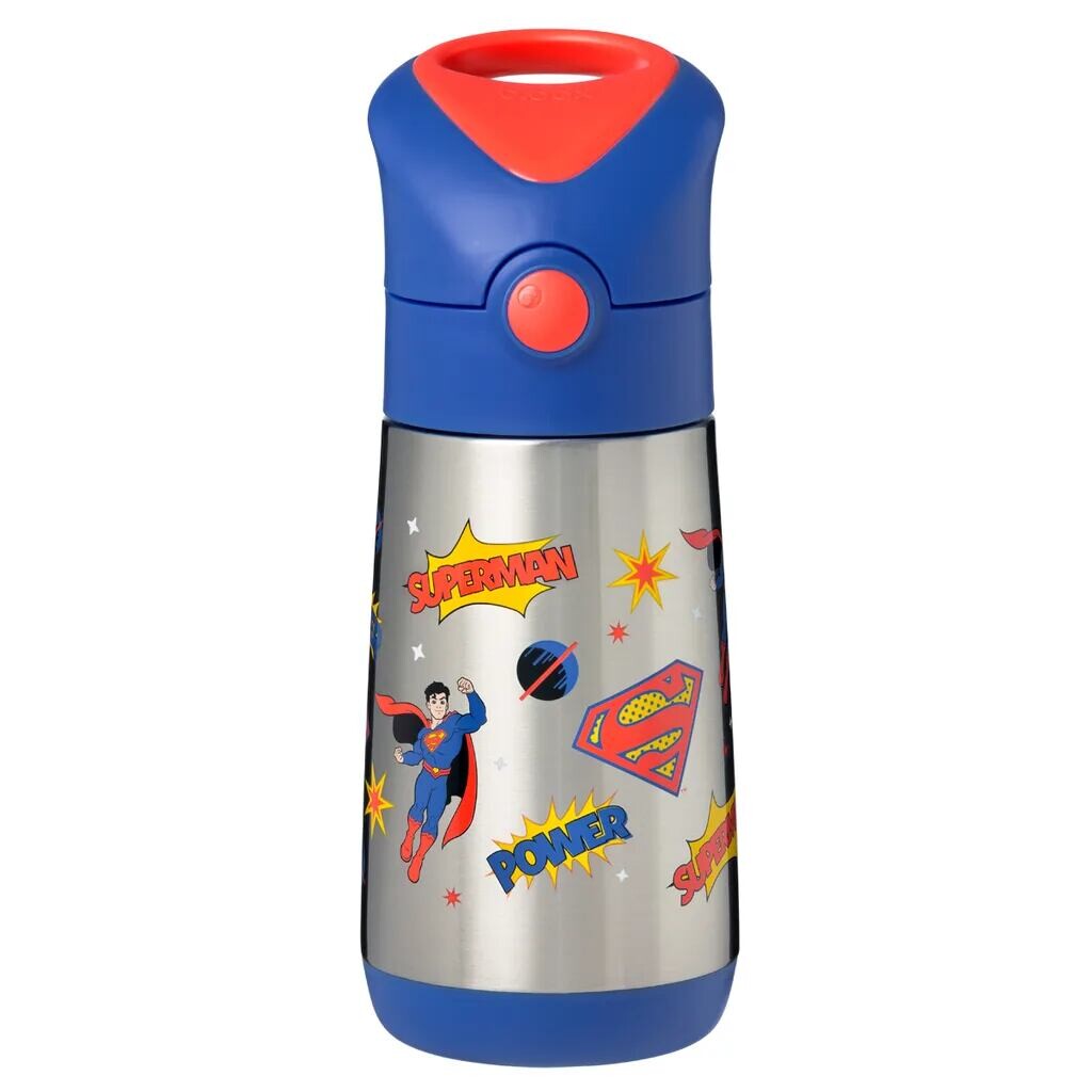 b.box Termoska na pitie so slamkou 350 ml - Superman | b.box