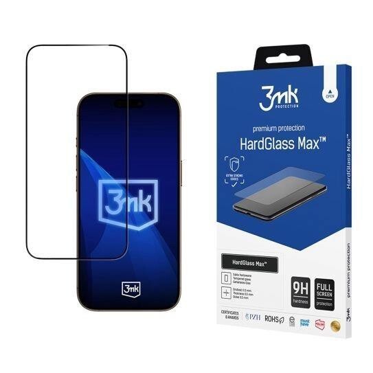 3mk tvrdené sklo HardGlass Max Black pre Apple iPhone 17 Pre Max