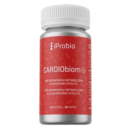 iProbio CARDIObiom+ (30 farebné + 30 číre) 60 cps