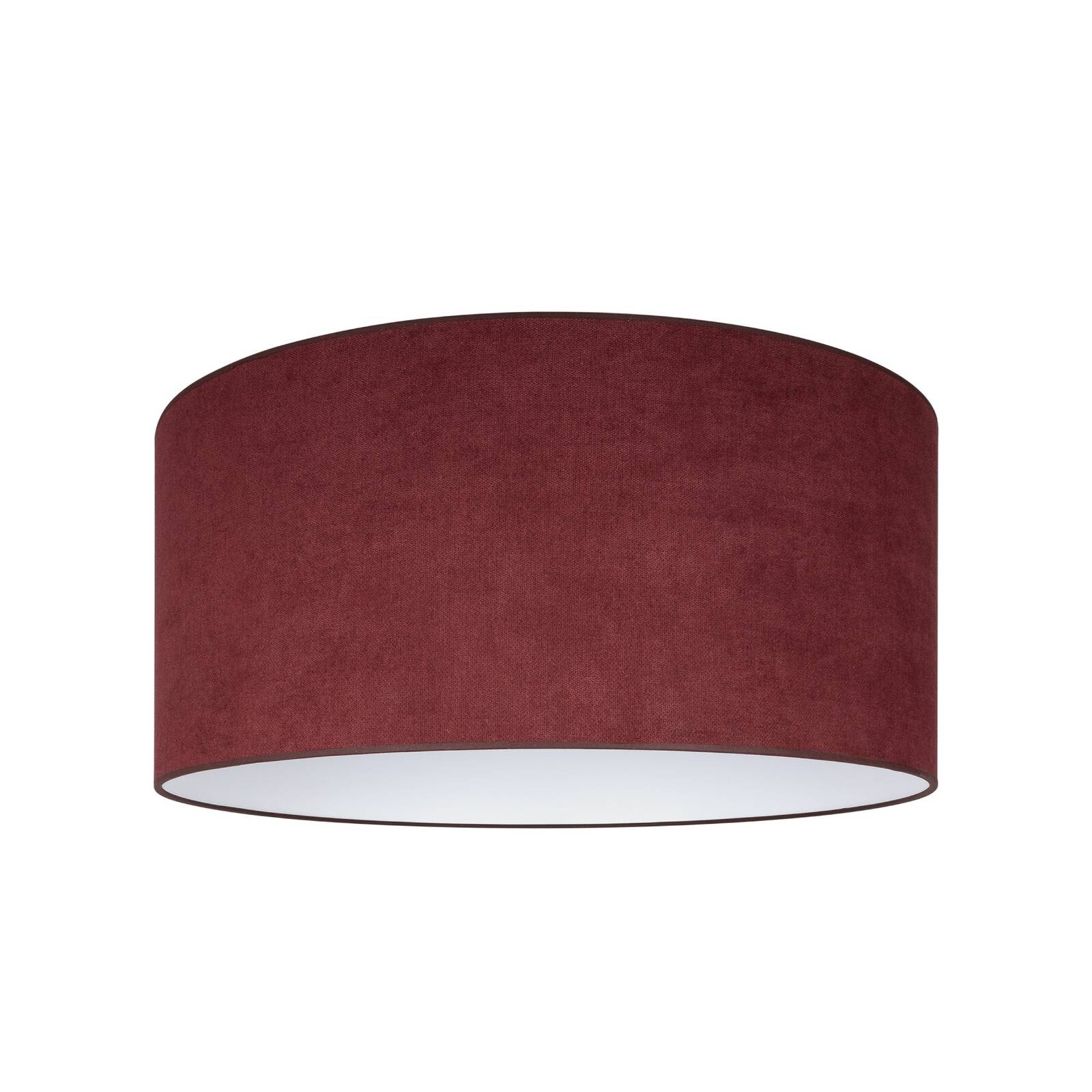 Tienidlo na lampu Roller, tmavočervené, Ø 50 cm, výška 30 cm