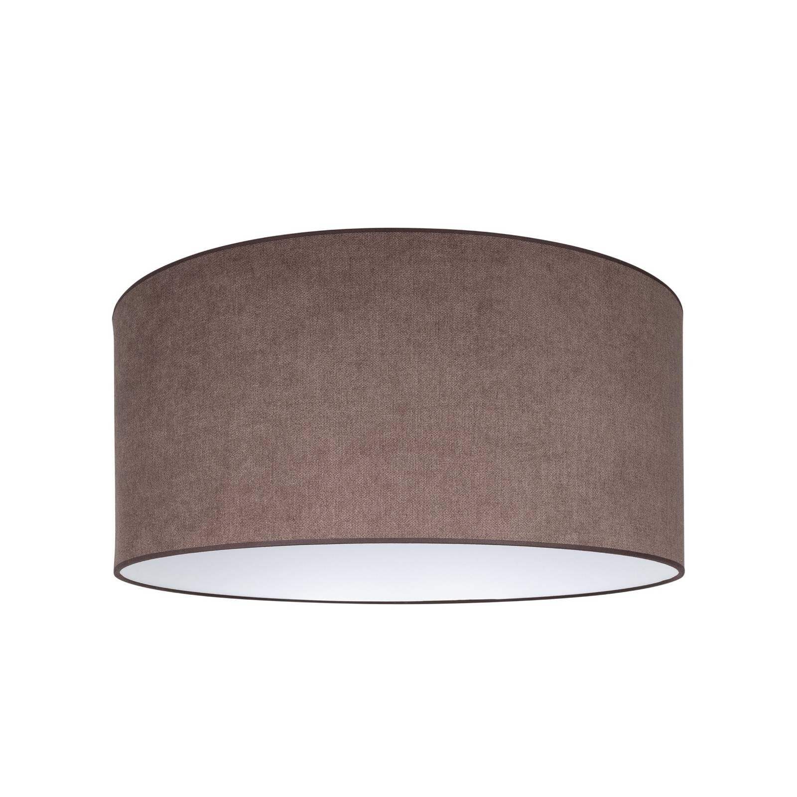 Tienidlo na lampu Roller, hnedé, Ø 50 cm, výška 30 cm