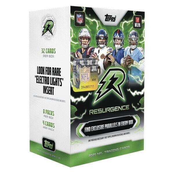 Topps 2025 Topps Resurgence Football Blaster box - karty NFL