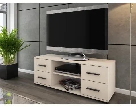 TV stolík Oskar TV, béžový kašmír, šírka 120 cm%