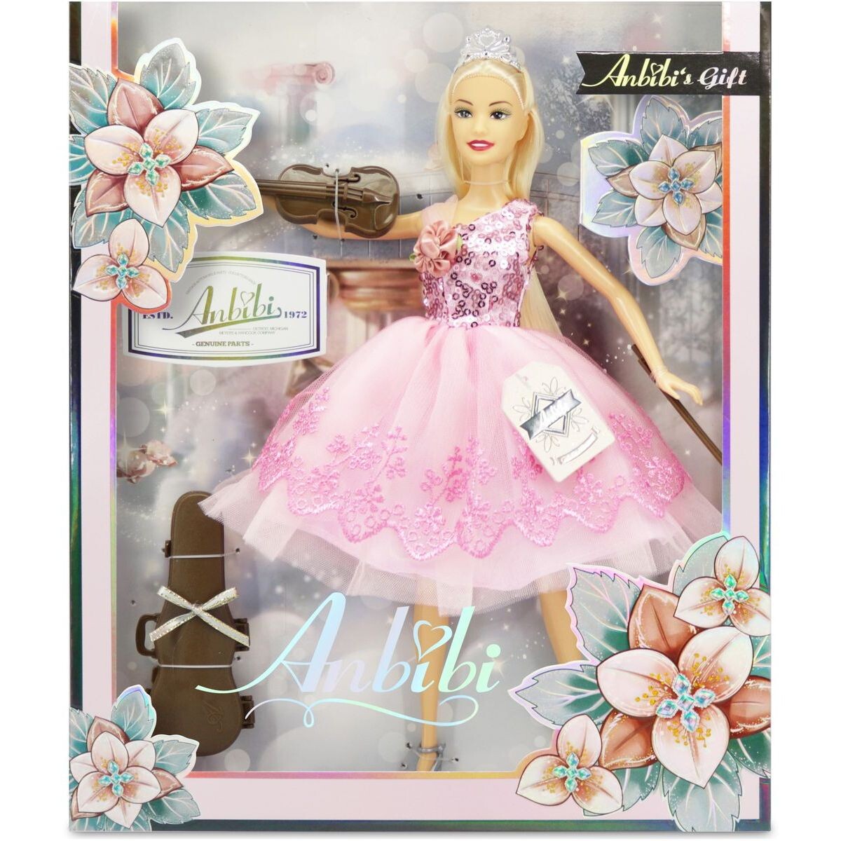 Sparkys Anbibi Kvetinová bábika Drahuška 28 cm