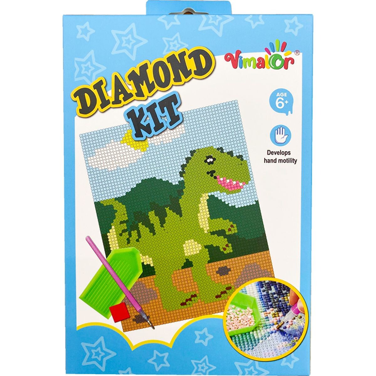 Diamantové maľovanie - BABY Dino