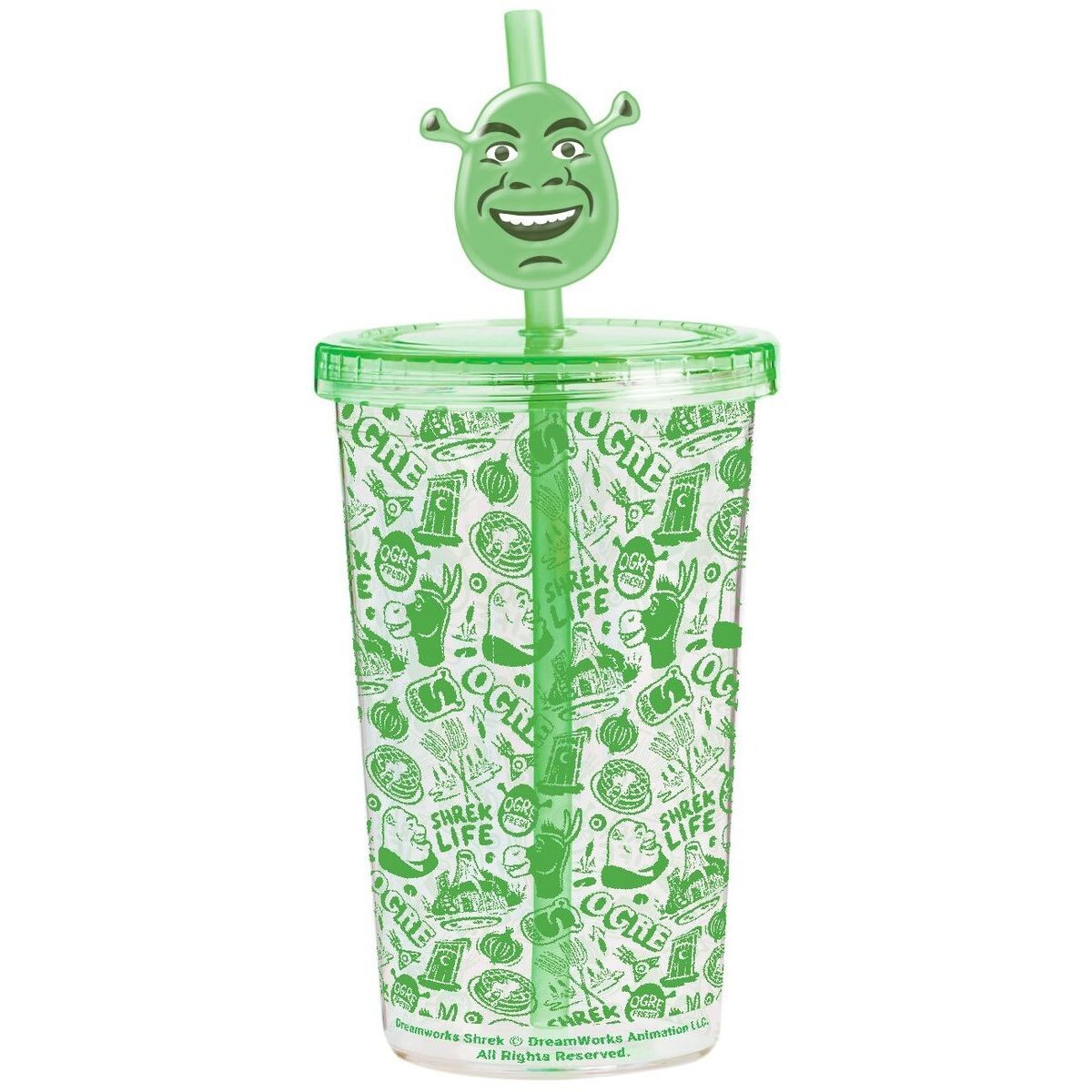 Pyramid International Shrek Hrnček so slamkou
