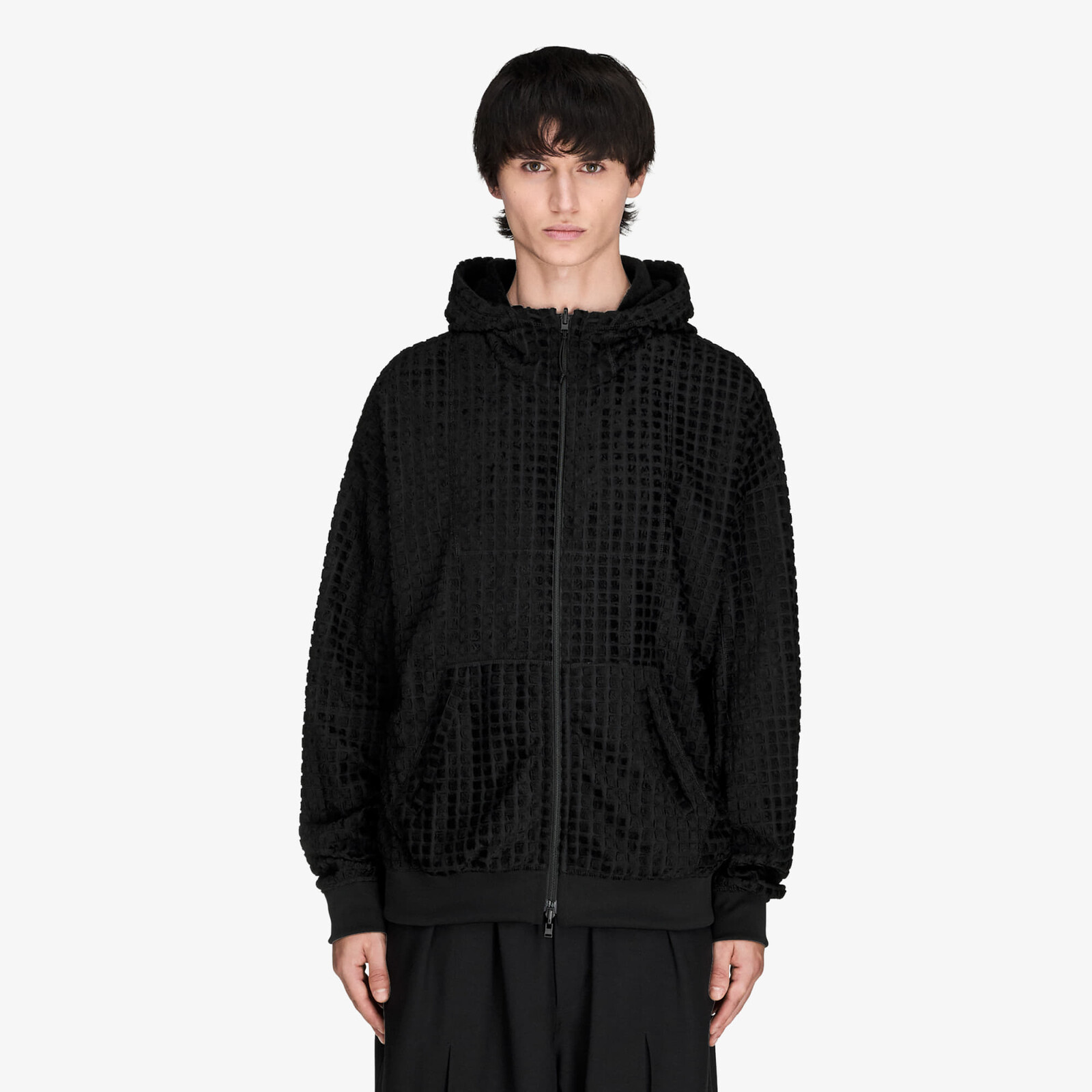 Bunda Y-3 Reversible Hooded Track Jacket Black XL