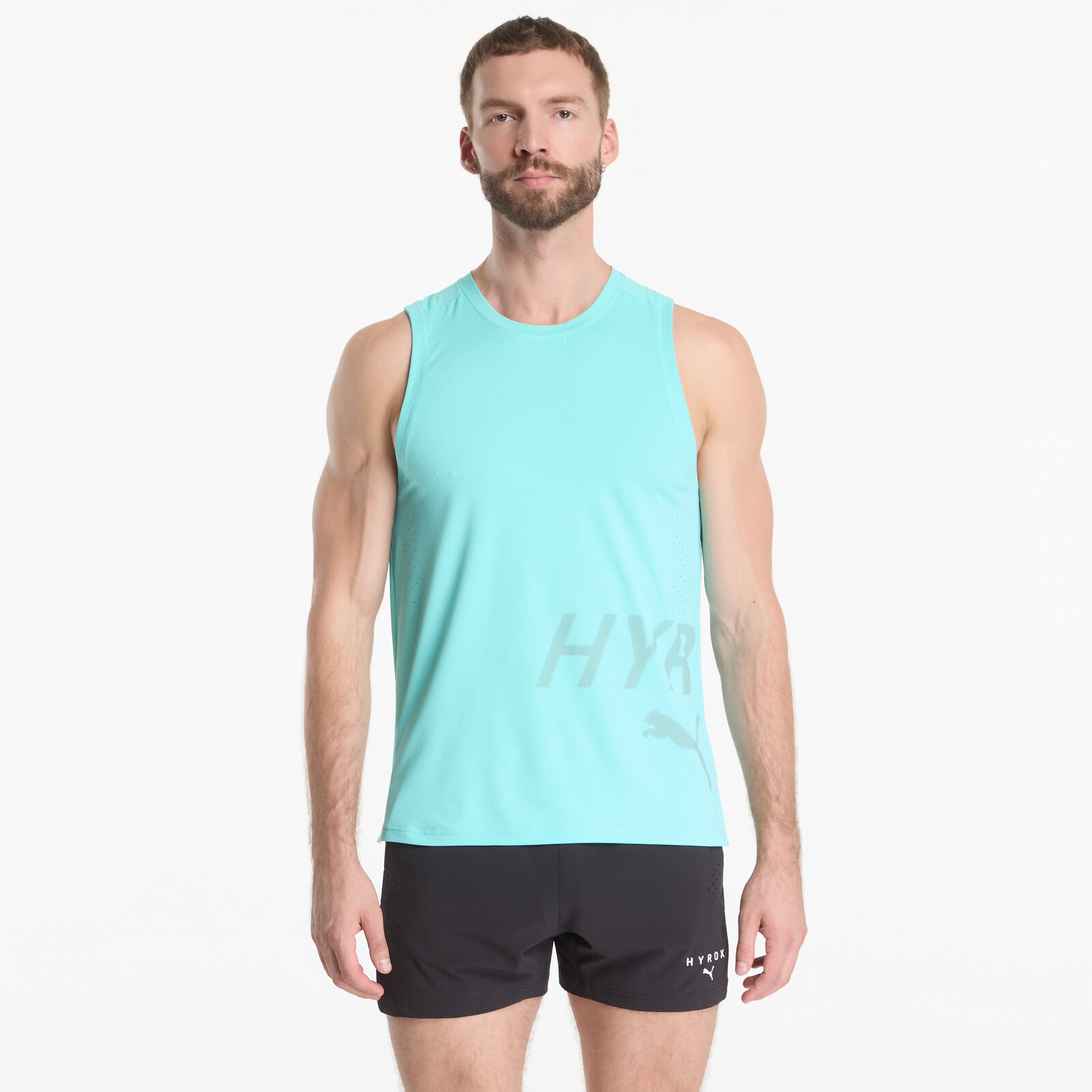 Puma x Hyrox M Pwrmode Training Tank Intense Mint XL
