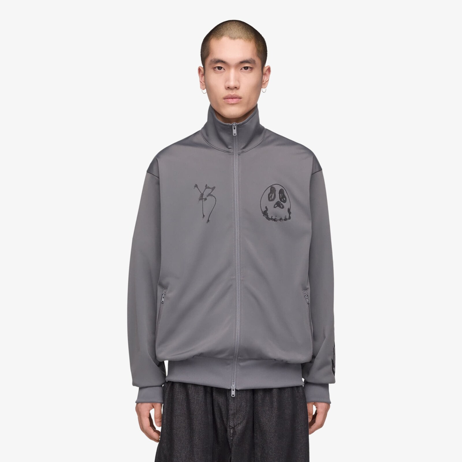 Bunda Y-3 Chito Graphic Track Top UNISEX Grey Five L